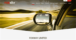 Desktop Screenshot of foxwaygps.com
